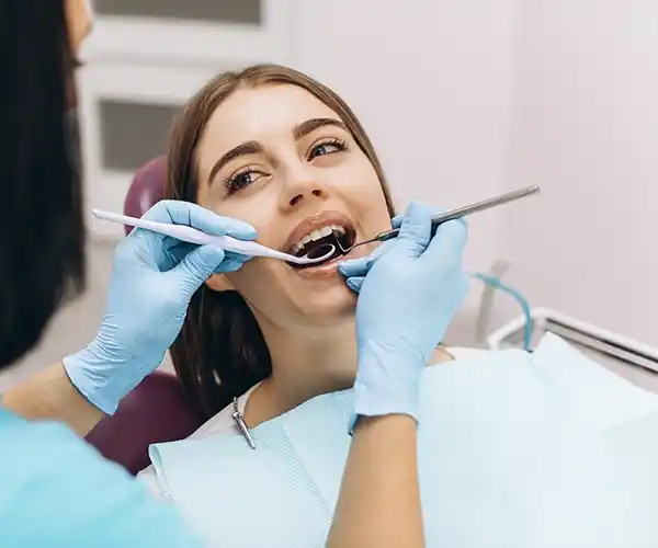 Paciente antes de una endodoncia.